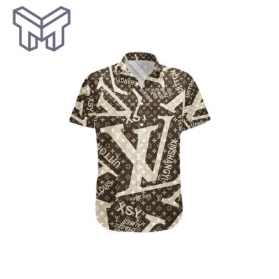 Louis Vuitton Hawaiian Shirt, Hawaiian Shirts For Men, Louis Vuitton button Shirt – lnt0000019721221232