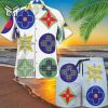 Louis Vuitton Pattern Luxury Brand Fashion Hawaii Set