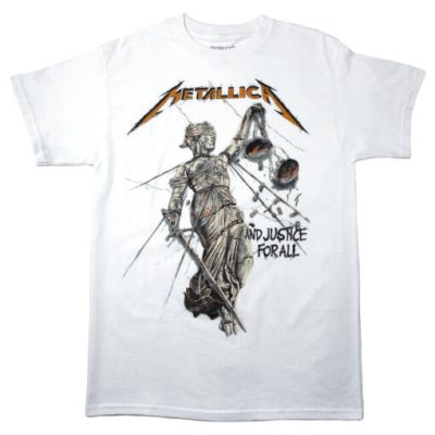 Metallica And Justice For All Album Cover T-Shirt