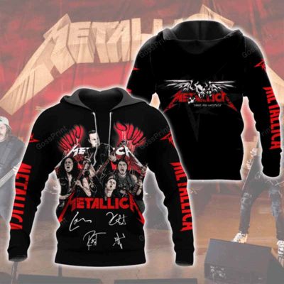 Metallica Hoodie All Over Print Shirt