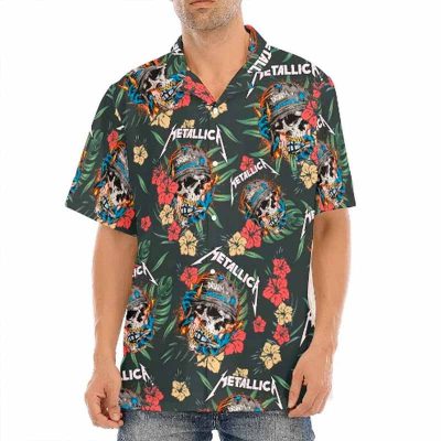 Metallica Skull Hawaiian Shirt