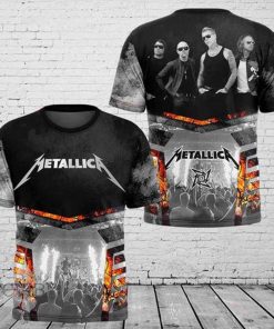 NEW Metallica 3d all over printed shirt
