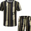 Versace Combo Unisex T-Shirt & Short Limited Luxury Outfit Mura1142