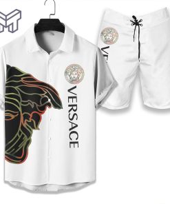 Versace Luxury Hawaiian Shirt & Short Set Mura1203