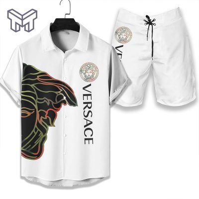 Versace Luxury Hawaiian Shirt & Short Set LHS1203