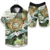 Versace Luxury Hawaiian Shirt & Short Set Mura1207