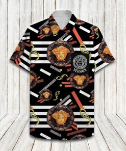 Versace Luxury Hawaiian Shirt & Short Set Mura1229