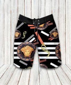 Versace Luxury Hawaiian Shirt & Short Set Mura1229