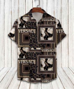 Versace Luxury Hawaiian Shirt & Short Set Mura1234