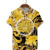 Versace Luxury Hawaiian Shirt & Short Set Mura1249