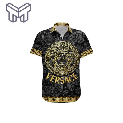 Versace shirt Versace Hawaiian Shirt  button shirt – lnt0000019721221239