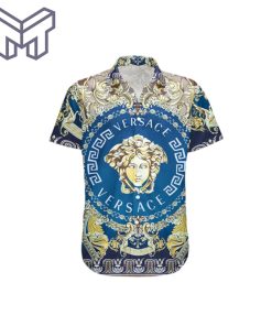 Versace shirt Versace Hawaiian Shirt button shirt – lnt000001972122207