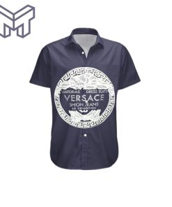 Versace shirt Versace Hawaiian Shirt button shirt–Mura1236