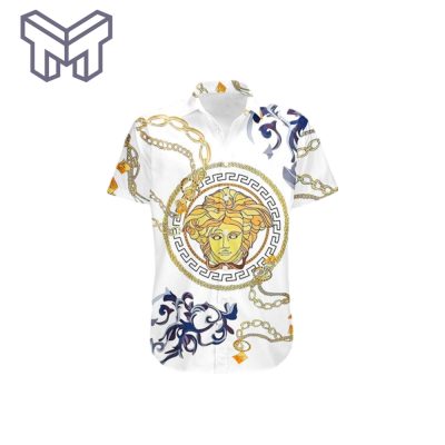 Versace shirt Versace Hawaiian Shirt  button shirt– lnt000001972122202