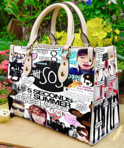 5 Seconds Of Summer 1 Leather Bag For Women Gift
