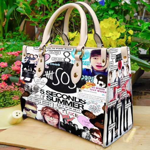 5 Seconds Of Summer 1 Leather Bag For Women Gift