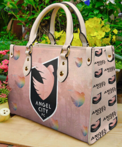 Angel City FC Leather Handbag For Women Gift