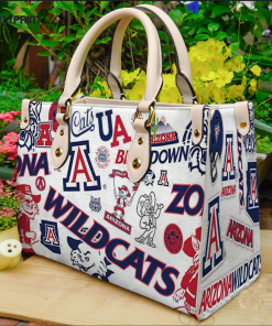 Arizona Wildcats Leather Handbag For Women Gift