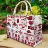 Arkansas Razorbacks Leather Hand Bag CH For Women Gift