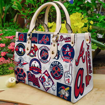 Atlanta Braves 1 Leather Bag For Women Gift