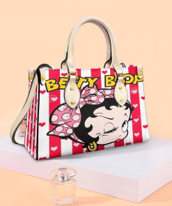 Betty Boop Leather Bag For Women Gift Type05