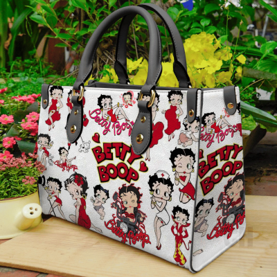 Betty Boop Leather Hand Bag For Women Gift