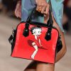 Betty Boop Leather Shoulder Bag For Women Gift