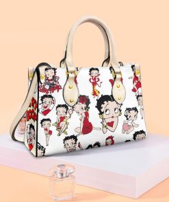 Betty boop Leather Bag For Women Gift Type01