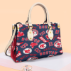 Boston Red Sox Leather HandBag For Women Gift