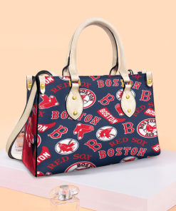 Boston Red Sox Leather HandBag For Women Gift