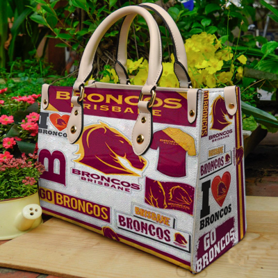 Brisbane Broncos Leather Bag For Women Gift