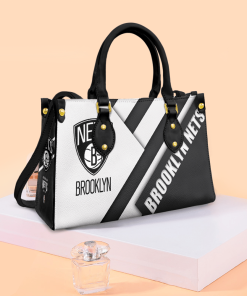 Brooklyn Nets Leather Bag For Women Gift Type01