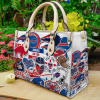 Buffalo Bills lover Leather Hand Bag For Women Gift