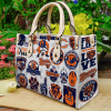 Chicago Bears Leather HandBag For Women Gift