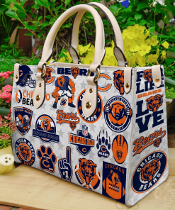 Chicago Bears Leather HandBag For Women Gift