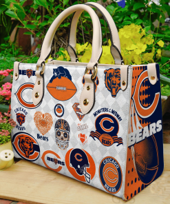 Chicago Bears Leather HandBag For Women Gift