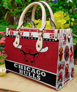 Chicago Bulls Leather Bag For Women Gift