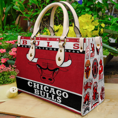 Chicago Bulls Leather Bag For Women Gift