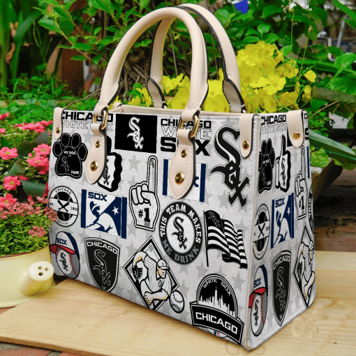 Chicago White Sox Leather Bag For Women Gift