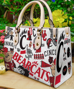 Cincinnati Bearcats Leather Handbag Gift For Women