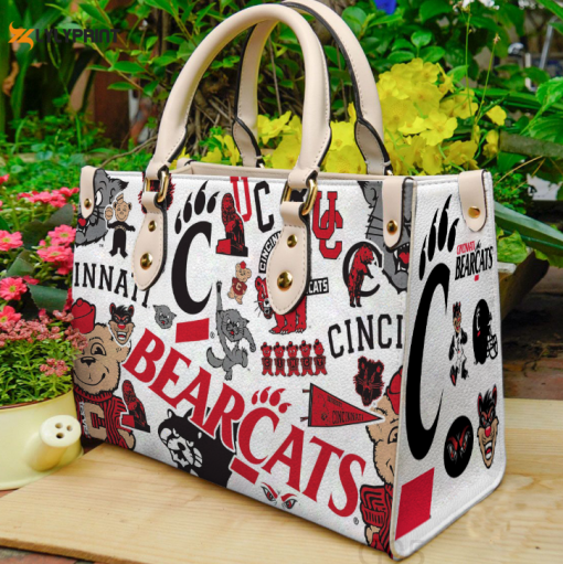 Cincinnati Bearcats Leather Handbag Gift For Women