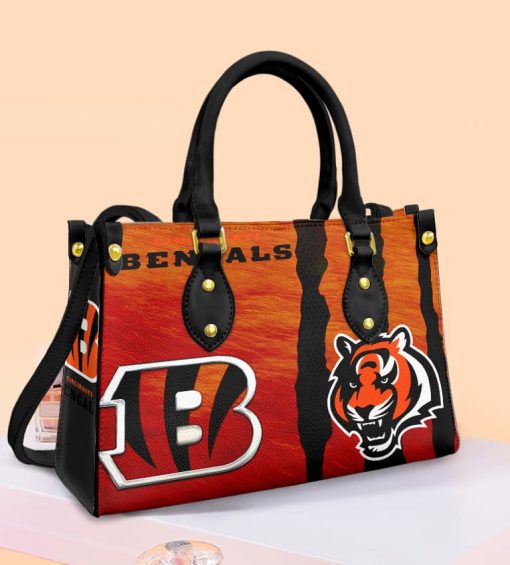 Cincinnati Bengals Leather Bag For Women Gift