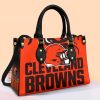 Cleveland Browns Leather Bag For Women Gift