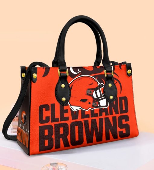 Cleveland Browns Leather Bag For Women Gift