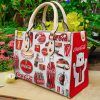 Coca Leather Handbag Gift For Women