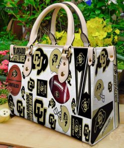 Colorado Buffaloes Leather Handbag