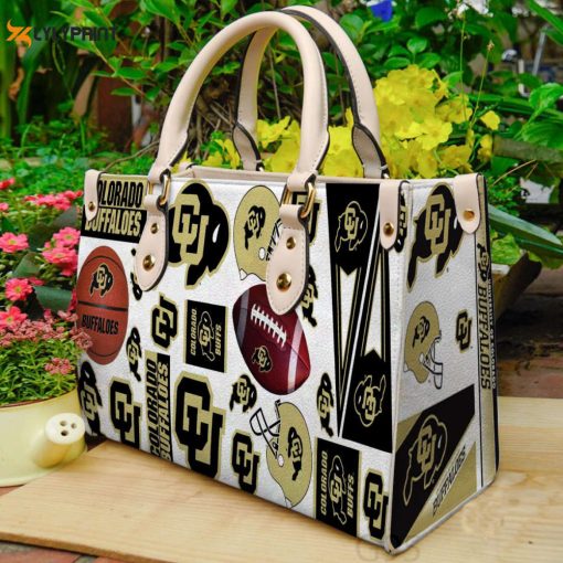 Colorado Buffaloes Leather Handbag