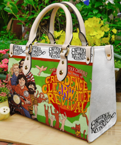 Creedence Clearwater Revival Leather HandBag For Women Gift