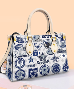 Dallas CowBoys Leather HandBag Women Gift Type02