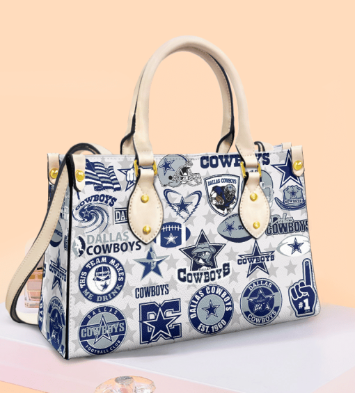 Dallas CowBoys Leather HandBag Women Gift Type02